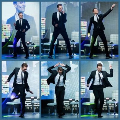 where did tom hiddleston learn to dance